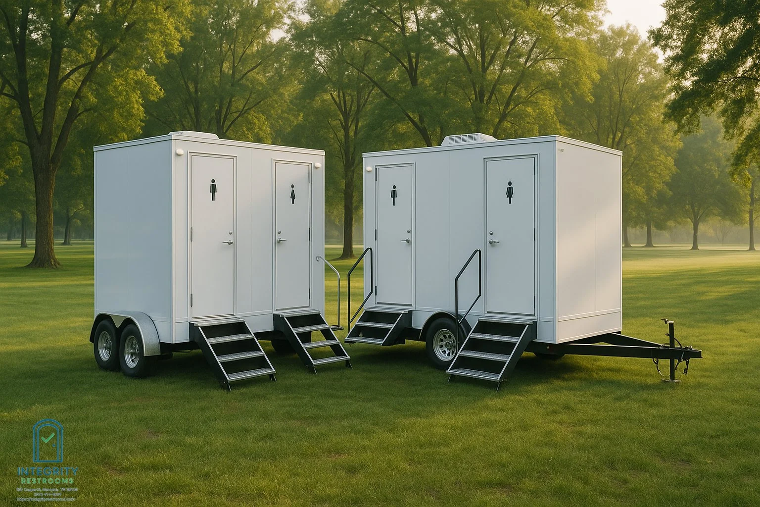 portable restroom trailer rental near memphis