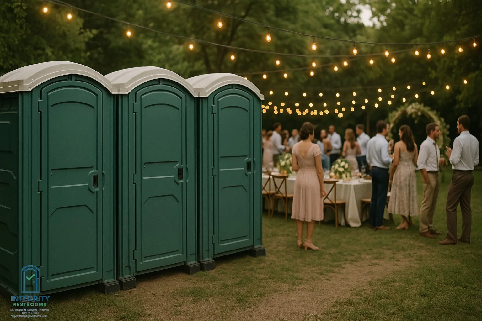 wedding porta potty rental near memphis